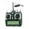  Radio Hitec AURORA 9 2.4ghz + r&eacute;cepteur 7 voies Optima 7 + batterie TX 